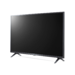 Smart TV LG 43 pouces Full HD vue d'angle avec pieds