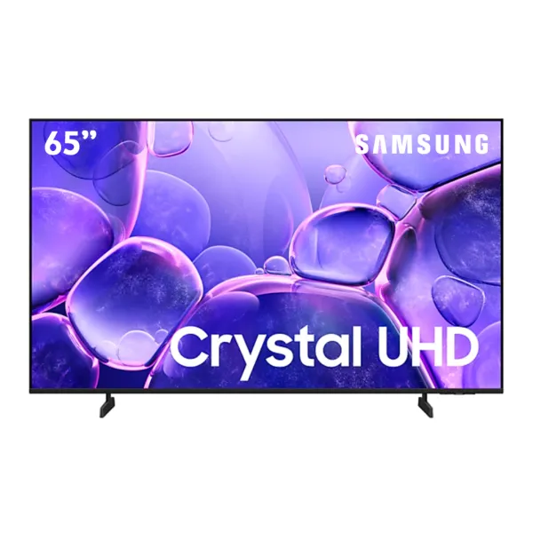 TV Samsung 65 pouces Crystal UHD 4K Série 8 UA65U8000FU avec Smart TV Tizen affichage couleurs vives