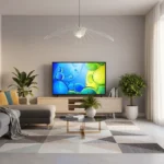 TV Samsung 43 pouces Full HD série 6 UA43F6000FU Smart TV Tizen écran LED noir moderne Maroc