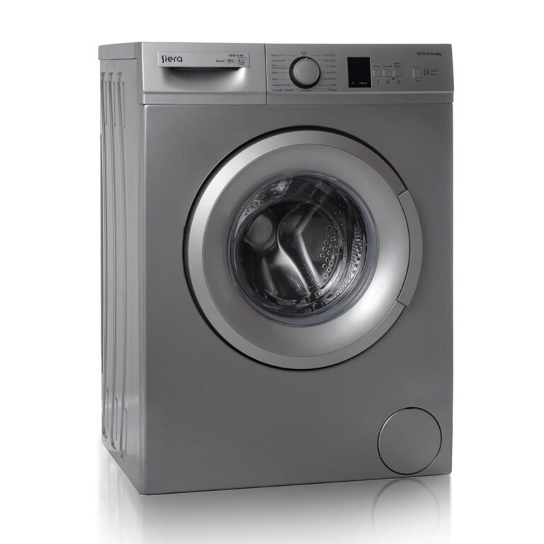 Machine à Laver Siera 6 Kg 800 Tr/min Silver – T842S