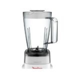 Mixeur Moulinex Genuine bol transparent vide vue face - YASMOS Electro Maroc