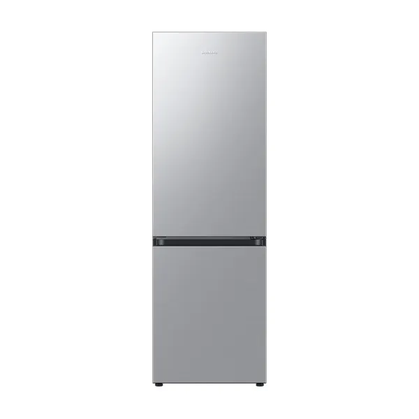 Réfrigérateur combiné SAMSUNG RB34C600ES9 340L gris, vue frontale avec portes fermées